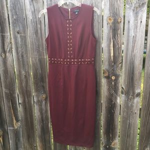 Spenser Maroon Mini Dress
